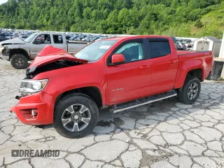 2016 Chevrolet Colorado 4WD Z71 with VIN 1GCGTDE30G1159962, listed as a Copart auction lot 58864695 with 90,770 mi miles and Salvage title. Bid and sale history available at DreamBid. Image 1.