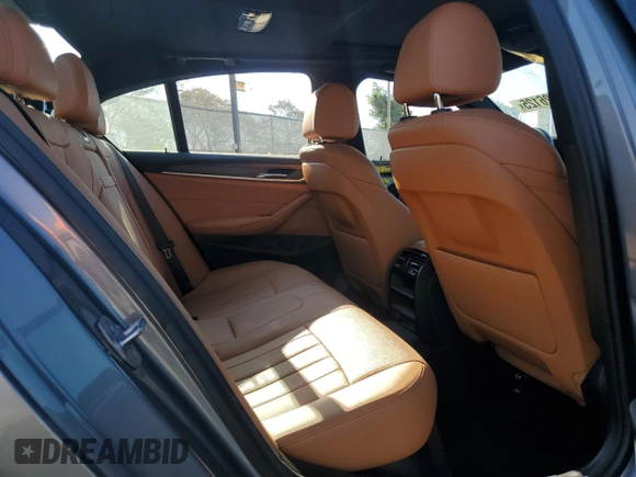 2023 BMW 5 Series 540i with VIN WBA53BJ06PWY00135, listed as a Copart auction lot 46426125 with 49,024 mi miles and Salvage title. Bid and sale history available at DreamBid. Image 10.