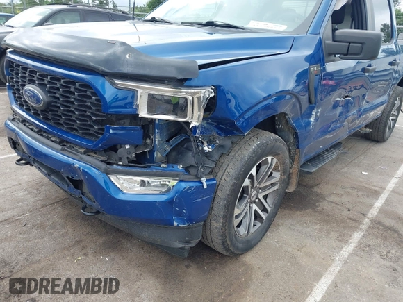 2022 Ford F-150 XL с VIN 1FTEW1EP2NKD17385, выставлен на аукционе IAAI как лот 42378513 с пробегом 51 543 миль миль и . История ставок и продаж доступна на DreamBid. Изображение 6.