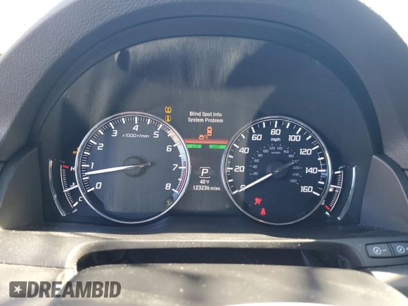 2016 Acura RLX Advance z VIN JH4KC1F94GC000666, wystawiony jako Copart lot #86443524 z przebiegiem 123 236 mil mil oraz Szkoda całkowita • Salvage title. Historia ofert i sprzedaży dostępna na DreamBid. Obrazek 9.