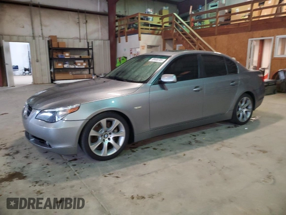 2007 BMW 5 Series 550i z VIN WBANB53517CP07229, wystawiony jako Copart lot #58400705 z przebiegiem 112 866 mil mil oraz Szkoda całkowita • Salvage title. Historia ofert i sprzedaży dostępna na DreamBid. Obrazek 1.