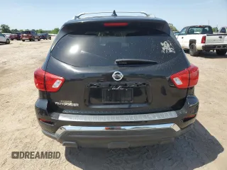 2020 Nissan Pathfinder S with VIN 5N1DR2AN3LC599553, listed as a Copart auction lot 57048435 with 71,541 mi miles and Salvage title. Bid and sale history available at DreamBid. Image 6.