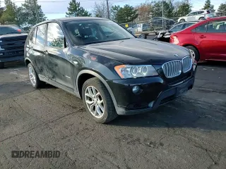 2013 BMW X3 xDrive35i with VIN 5UXWX7C53DL977769, listed as a Copart auction lot 84625774 with 128,981 mi miles and Salvage Title. Bid and sale history available at DreamBid. Image 12.
