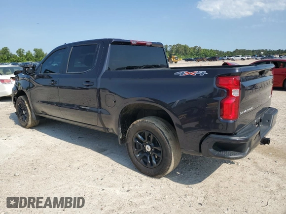 2024 Chevrolet Silverado 1500 RST with VIN 3GCPDEEK6RG198330, listed as a Copart auction lot 55135455 with 17,018 mi miles and Clean Title. Bid and sale history available at DreamBid. Image 2.