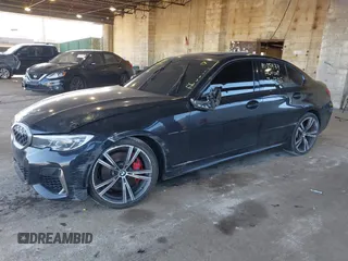 2021 BMW 3 Series M340i xDrive with VIN 3MW5U9J01M8B75976, listed as a IAAI auction lot 41664051 with 90,155 mi miles. Bid and sale history available at carsss.com. Image 16.