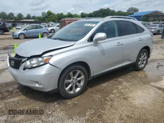 2010 Lexus RX 350 z VIN 2T2ZK1BA9AC037550, wystawiony jako Copart lot #60614855 z przebiegiem 108 351 mil mil oraz Szkoda całkowita • Salvage title. Historia ofert i sprzedaży dostępna na DreamBid. Obrazek 1.