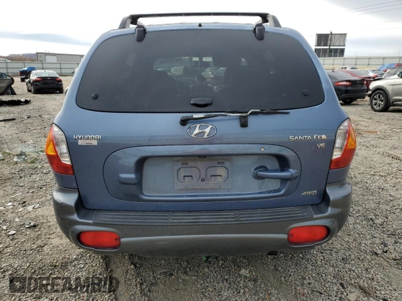 2003 Hyundai Santa Fe GLS with VIN KM8SC73D73U490422, listed as a Copart auction lot 82117114 with 233,196 mi miles and Clean Title. Bid and sale history available at carsss.com. Image 6.