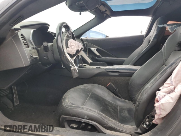 2016 Chevrolet Corvette 3LT with VIN 1G1YF2D78G5122230, listed as a Copart auction lot 53842935 with 0 mi miles and Salvage Title. Bid and sale history available at carsss.com. Image 7.