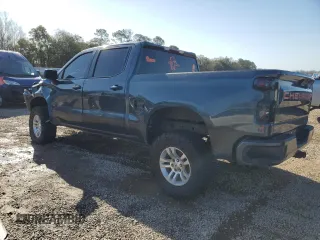 2020 Chevrolet Silverado 1500 Custom with VIN 3GCPWBEF1LG309594, listed as a Copart auction lot 47881835 with 124,433 mi miles and Salvage Title. Bid and sale history available at carsss.com. Image 2.