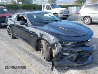 2018 Chevrolet Camaro 1SS with VIN 1G1FF1R79J0142369, listed as a IAAI auction lot 41399245 with 58,643 mi miles. Bid and sale history available at carsss.com. Image 1.