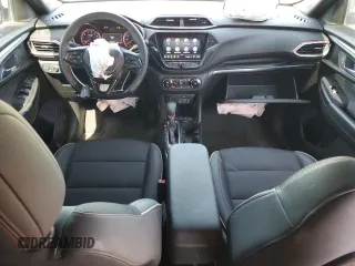 2023 Chevrolet TrailBlazer RS with VIN KL79MTSL9PB168249, listed as a Copart auction lot 66325464 with 25,071 mi miles and Salvage Title. Bid and sale history available at DreamBid. Image 8.