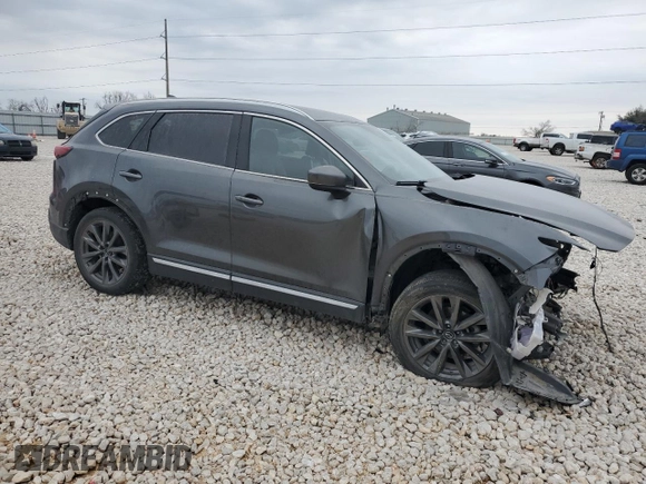 2020 Mazda CX-9 Signature with VIN JM3TCBEY8L0418705, listed as a Copart auction lot 47025165 with Not provided miles and Salvage title. Bid and sale history available at DreamBid. Image 4.