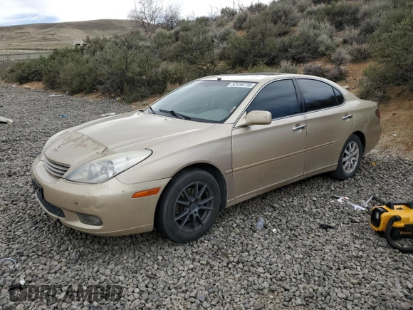 2003 Lexus ES 300 with VIN JTHBF30G330137300, listed as a Copart auction lot 52450735 with 204,219 mi miles and Clean Title. Bid and sale history available at DreamBid. Image 1.