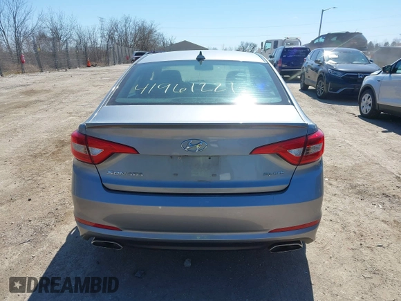 2016 Hyundai Sonata Sport with VIN 5NPE34AF7GH329539, listed as a IAAI auction lot 41961221 with 68,018 mi miles and . Bid and sale history available at carsss.com. Image 16.