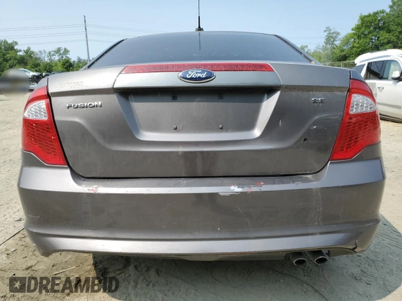 2012 Ford Fusion SE with VIN 3FAHP0HA0CR421559, listed as a Copart auction lot 59530525 with 228,126 mi miles and Clean title. Bid and sale history available at DreamBid. Image 6.