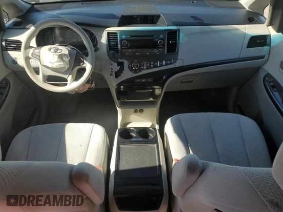 2013 Toyota Sienna LE AAS with VIN 5TDKK3DC1DS351138, listed as a Copart auction lot 46450155 with 130,465 mi miles and Clean Title. Bid and sale history available at DreamBid. Image 8.