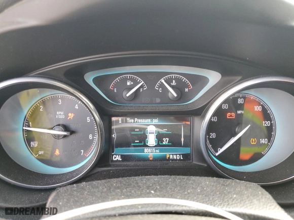 2017 Buick Envision Essence with VIN LRBFXBSA0HD028701, listed as a Copart auction lot 46785285 with 80,615 mi miles and Salvage Title. Bid and sale history available at carsss.com. Image 9.