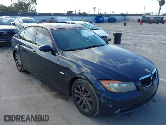 2006 BMW 3 Series 325i with VIN WBAVB17536NK34357, listed as a IAAI auction lot 42260521 with 115,865 mi miles and . Bid and sale history available at DreamBid. Image 1.