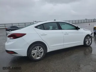 2020 Hyundai Elantra SEL with VIN 5NPD84LF5LH517254, listed as a Copart auction lot 47880635 with 140,407 mi miles and Salvage Title. Bid and sale history available at carsss.com. Image 3.