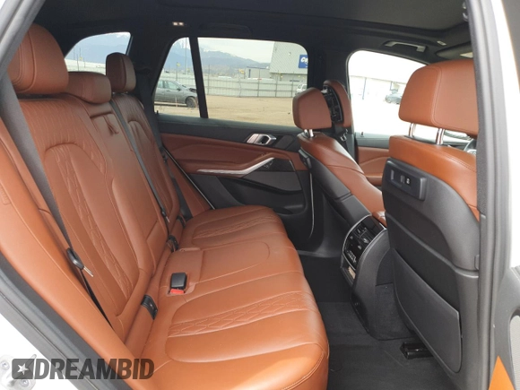 2021 BMW X5 M50i with VIN 5UXJU4C05M9E44232, listed as a Copart auction lot 53387665 with 49,978 mi miles and Salvage Title. Bid and sale history available at DreamBid. Image 12.