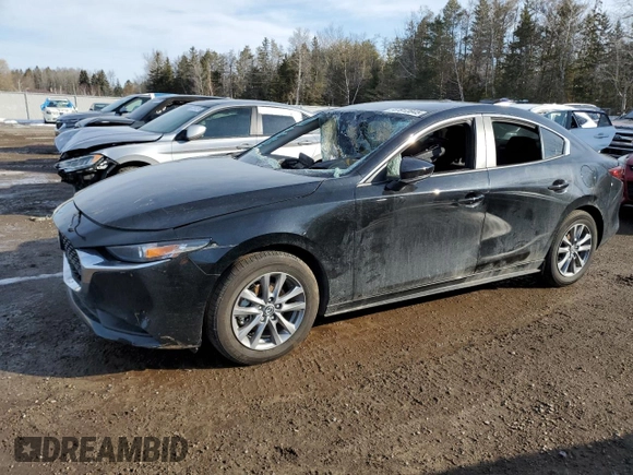 2025 Mazda 3 S Preferred with VIN JM1BPACM0S1751444, listed as a Copart auction lot 47812845 with Not Provided miles and Non Repairable. Bid and sale history available at DreamBid. Image 1.