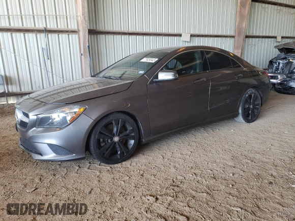 2016 Mercedes-Benz CLA 250 with VIN WDDSJ4EBXGN380913, listed as a Copart auction lot 77929343 with 124,299 mi miles and . Bid and sale history available at DreamBid. Image 1.