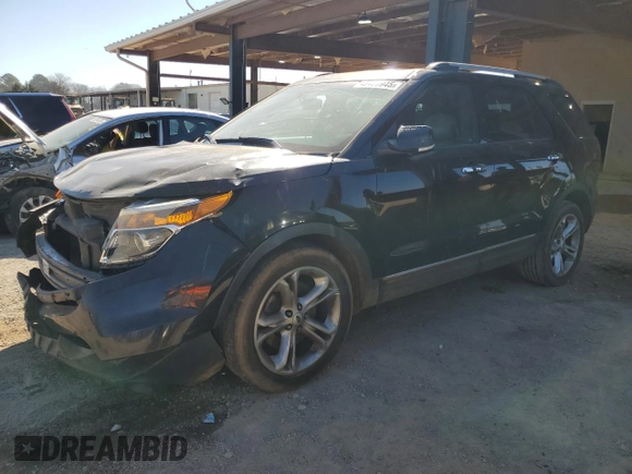 2014 Ford Explorer Limited with VIN 1FM5K7F88EGA04023, listed as a Copart auction lot 48469945 with 255,279 mi miles and Salvage Title. Bid and sale history available at carsss.com. Image 1.