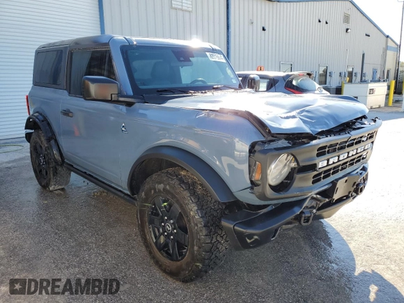 2024 Ford Bronco Black Diamond with VIN 1FMDE1AH5RLA05733, listed as a Copart auction lot 82016644 with 3,629 mi miles and Salvage Title. Bid and sale history available at DreamBid. Image 4.