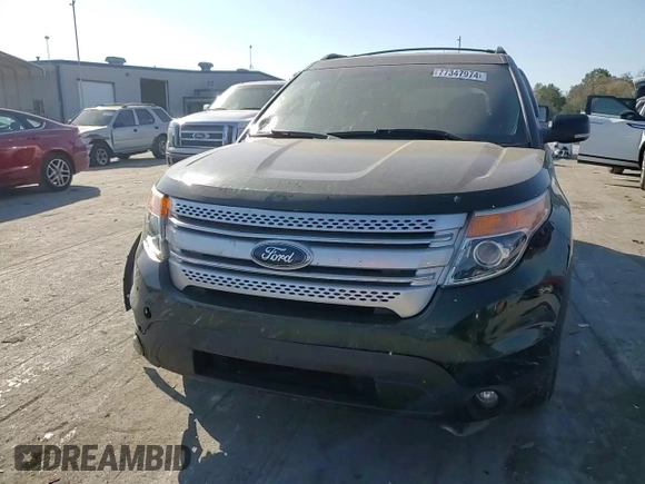 2013 Ford Explorer XLT with VIN 1FM5K7D86DGA29925, listed as a Copart auction lot 77347974 with 86,042 mi miles and Clean Title. Bid and sale history available at carsss.com. Image 12.