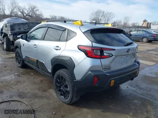 2024 Subaru Crosstrek Wilderness with VIN 4S4GUHT63R3763297, listed as a IAAI auction lot 41684783 with 16,338 mi miles. Bid and sale history available at carsss.com. Image 3.