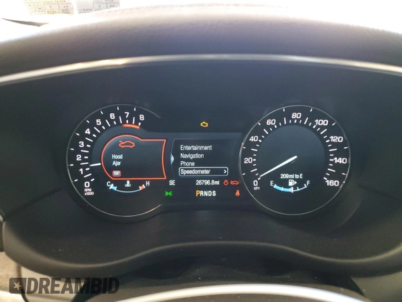 2017 Lincoln MKC Reserve with VIN 5LMCJ3D92HUL49436, listed as a Copart auction lot 50690175 with 26,796 mi miles and Salvage Title. Bid and sale history available at carsss.com. Image 9.