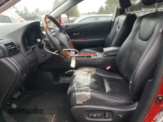 2010 Lexus RX 450h with VIN JTJBC1BAXA2007326, listed as a Copart auction lot 52575415 with 228,316 mi miles and Salvage Title. Bid and sale history available at DreamBid. Image 7.