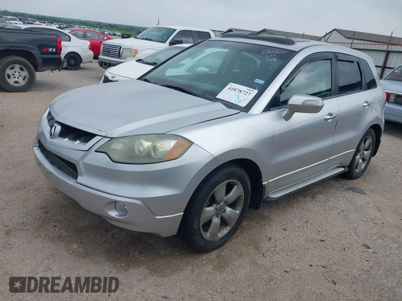 2007 Acura RDX Tech Pkg with VIN 5J8TB18587A010200, listed as a IAAI auction lot 41878727 with 168,624 mi miles. Bid and sale history available at carsss.com. Image 2.