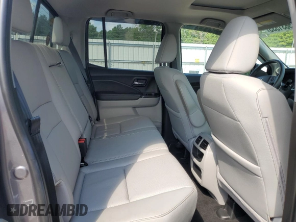 2022 Honda Ridgeline RTL-E with VIN 5FPYK3F72NB000908, listed as a Copart auction lot 65631535 with 35,796 mi miles and Salvage title. Bid and sale history available at DreamBid. Image 10.