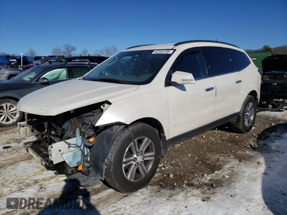 2015 Chevrolet Traverse LT with VIN 1GNKVGKD6FJ106708, listed as a Copart auction lot 42346195 with Not Provided miles and Clean Title. Bid and sale history available at DreamBid. Image 1.