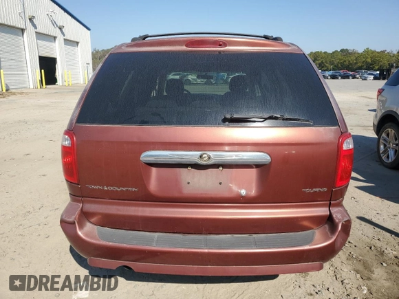 2007 Chrysler Town & Country LWB Touring with VIN 2A4GP54L27R144039, listed as a Copart auction lot 77794364 with 196,451 mi miles and Salvage Title. Bid and sale history available at carsss.com. Image 6.