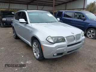 2010 BMW X3 xDrive30i with VIN WBXPC9C4XAWJ34105, listed as a IAAI auction lot 41709763 with 189,500 mi miles and . Bid and sale history available at DreamBid. Image 1.