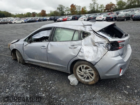 2024 Subaru Impreza with VIN JF1GUABC3R8389978, listed as a Copart auction lot 73336894 with 2,182 mi miles and Salvage Title. Bid and sale history available at carsss.com. Image 2.