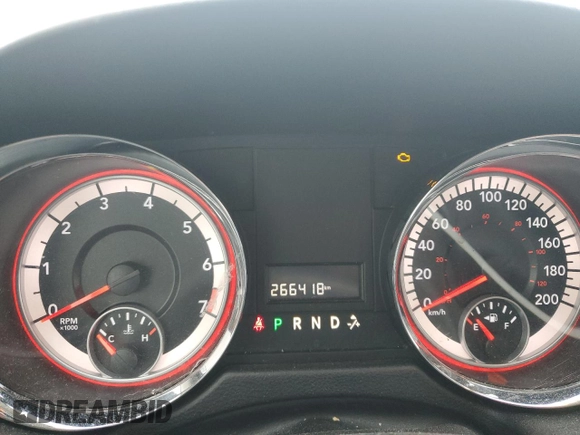 2014 Dodge Grand Caravan American Value with VIN 2C4RDGBG3ER280895, listed as a Copart auction lot 54351905 with 266,418 mi miles and Clean Title. Bid and sale history available at DreamBid. Image 9.