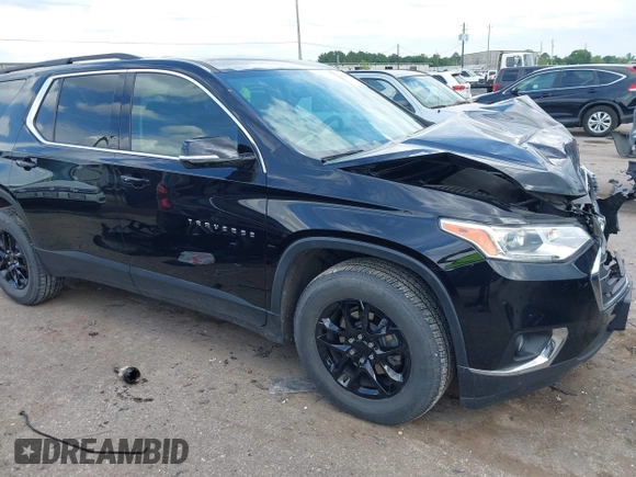 2020 Chevrolet Traverse LT Cloth with VIN 1GNERGKW7LJ199477, listed as a IAAI auction lot 42217904 with 21,269 mi miles and . Bid and sale history available at DreamBid. Image 1.