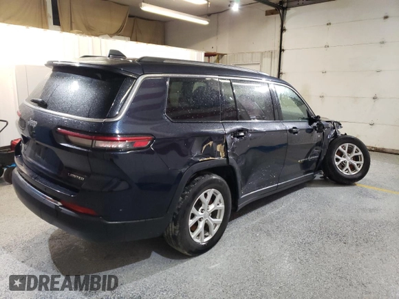 2023 Jeep Grand Cherokee Limited with VIN 1C4RJJBG2P8783497, listed as a Copart auction lot 55063975 with 67,150 mi miles and Salvage title. Bid and sale history available at DreamBid. Image 3.