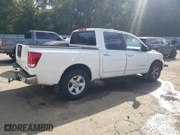 2006 Nissan Titan LE with VIN 1N6BA07A46N542540, listed as a Copart auction lot 73323694 with 274,658 mi miles and Salvage Title. Bid and sale history available at DreamBid. Image 3.