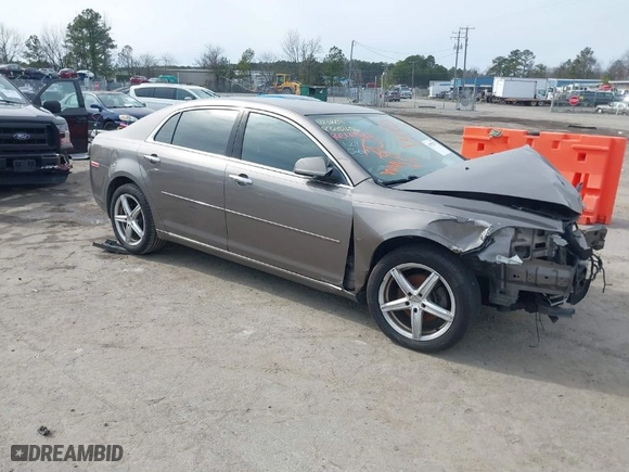 2012 Chevrolet Malibu LT w/2LT with VIN 1G1ZD5E00CF271040, listed as a IAAI auction lot 41574362 with 192,373 mi miles. Bid and sale history available at carsss.com. Image 1.