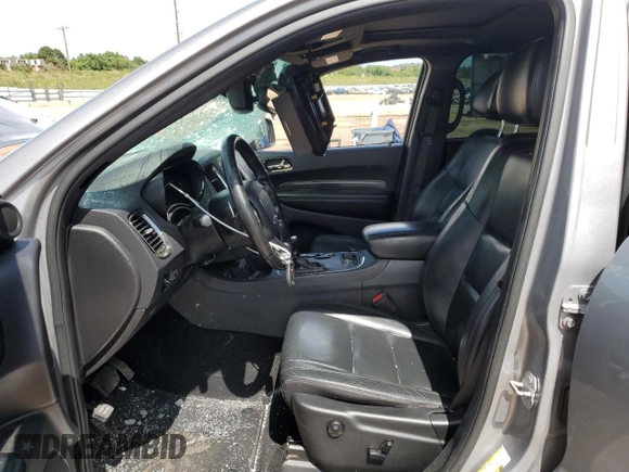 2020 Dodge Durango GT with VIN 1C4RDJDG3LC142242, listed as a Copart auction lot 62962415 with 44,866 mi miles and Salvage title. Bid and sale history available at DreamBid. Image 7.