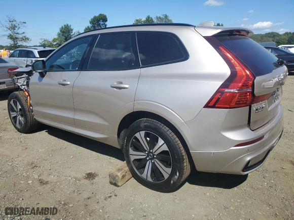 2025 Volvo XC60 Plug-In Hybrid Plus with VIN YV4H60RC4S1018848, listed as a Copart auction lot 70386934 with 54 mi miles and Salvage Title. Bid and sale history available at carsss.com. Image 2.