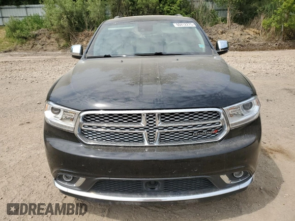 2018 Dodge Durango Citadel Anodized Platinum with VIN 1C4SDJET7JC328067, listed as a Copart auction lot 60412275 with 106,683 mi miles and Clean title. Bid and sale history available at DreamBid. Image 5.