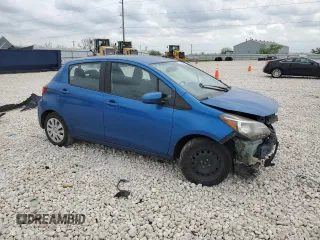 2015 Toyota Yaris L with VIN VNKKTUD35FA035087, listed as a Copart auction lot 50596655 with Not Provided miles and Salvage Title. Bid and sale history available at DreamBid. Image 4.