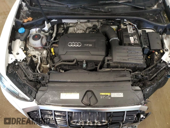 2019 Audi Q3 Premium with VIN WA1AECF38K1084682, listed as a Copart auction lot 86361474 with 48,416 mi miles and Salvage Title. Bid and sale history available at carsss.com. Image 12.