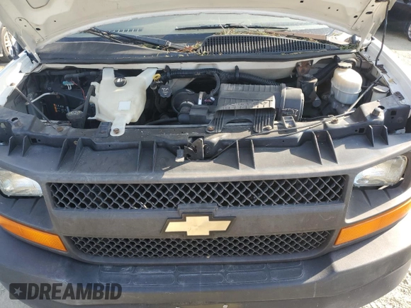 2013 Chevrolet Express Cargo с VIN 1GCWGGBA3D1109881, выставлен на аукционе Copart как лот 47881525 с пробегом Не указан миль и Чистый • Clean title. История ставок и продаж доступна на DreamBid. Изображение 12.