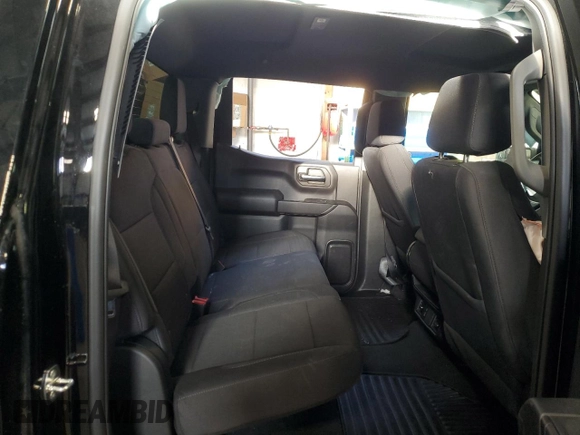 2024 GMC Sierra 1500 Pro with VIN 1GTUUAED3RZ214173, listed as a Copart auction lot 83195384 with 0 mi miles and Salvage Title. Bid and sale history available at carsss.com. Image 10.